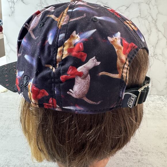 Original Chuck Boxing Cats Adjustable Cap Hat Leather Buckle - Picture 4 of 10